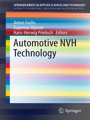 cover image of Automotive NVH Technology